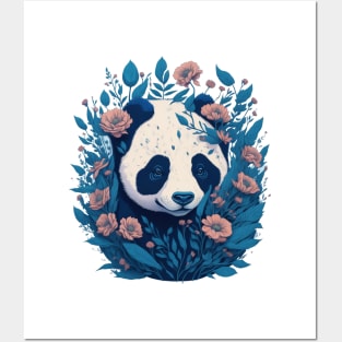 Panda Garden Posters and Art